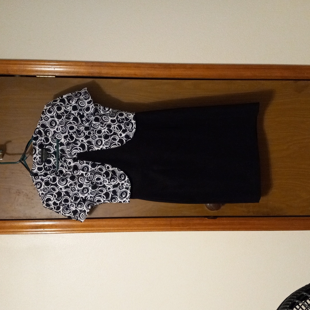 Little black dress with mini jacket